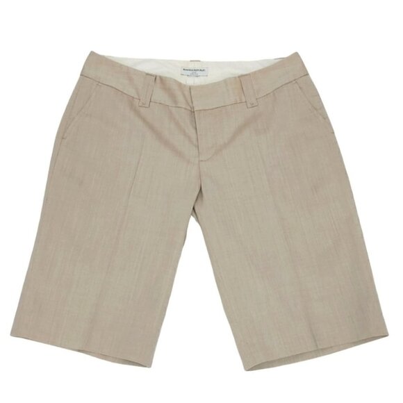 BANANA REPUBLIC beige regular waist bermudas - Picture 2 of 13